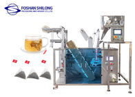 Stehen Sie herauf Shilong-Nylondreieck-Teebeutel-Verpackungsmaschine PLC-Steuerung