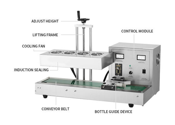 Fahren Sie fort, Aluminiumfolie-Verpackmaschine-Schalen-Dichtungs-Maschine 50kg Wechselstrom 220V einzusetzen